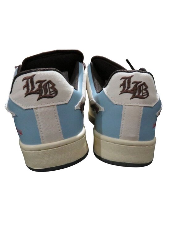 Lost Boys Dunks Tony Lows V3 Low Top Leather Trainers size 10.5 Limited Edition - Picture 4 of 11